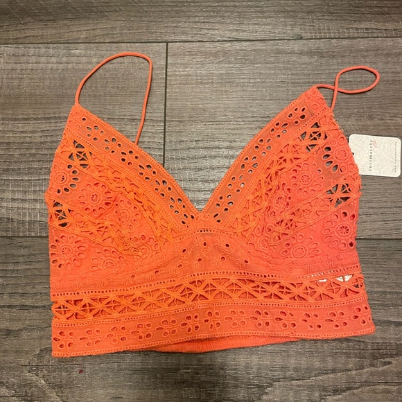 Carrie Embroidered Longline Bralette - Picture 4 of 5